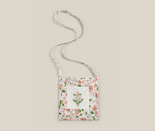 Bay&Fay 有機棉小包- Meadow Bag - Pink