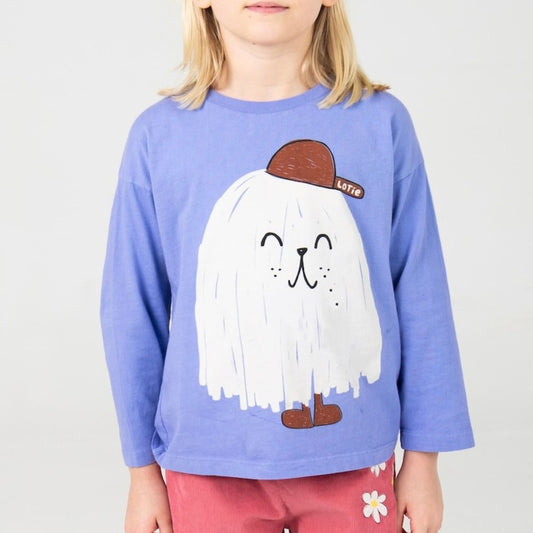 Lotiekids 100%有機棉小怪獸薄長袖 T-shirt ❘ 現貨尺寸:2Y~7Y