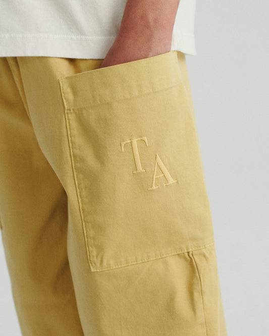 True Artist 沙黃色工作長褲 ❘ 現貨尺寸: 4-5Y & 6-7Y (各最後一件)