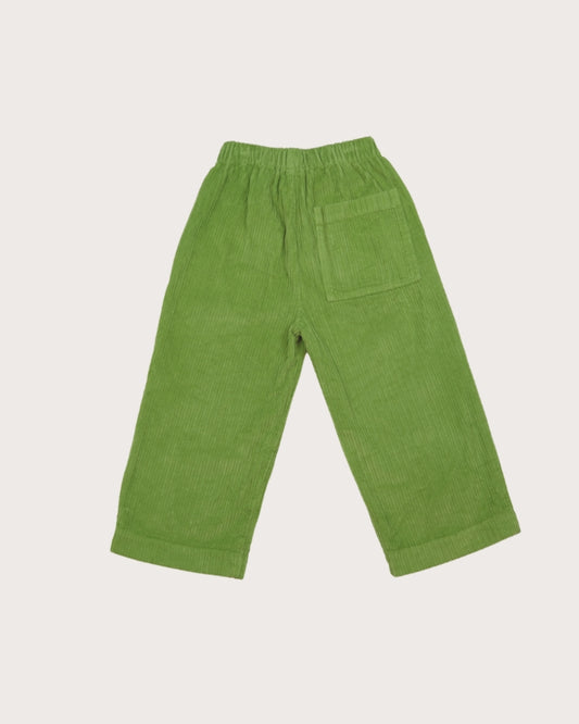 Studio Koter 100%純棉燈心絨Ever長褲- Meadow Green 2Y~9Y
