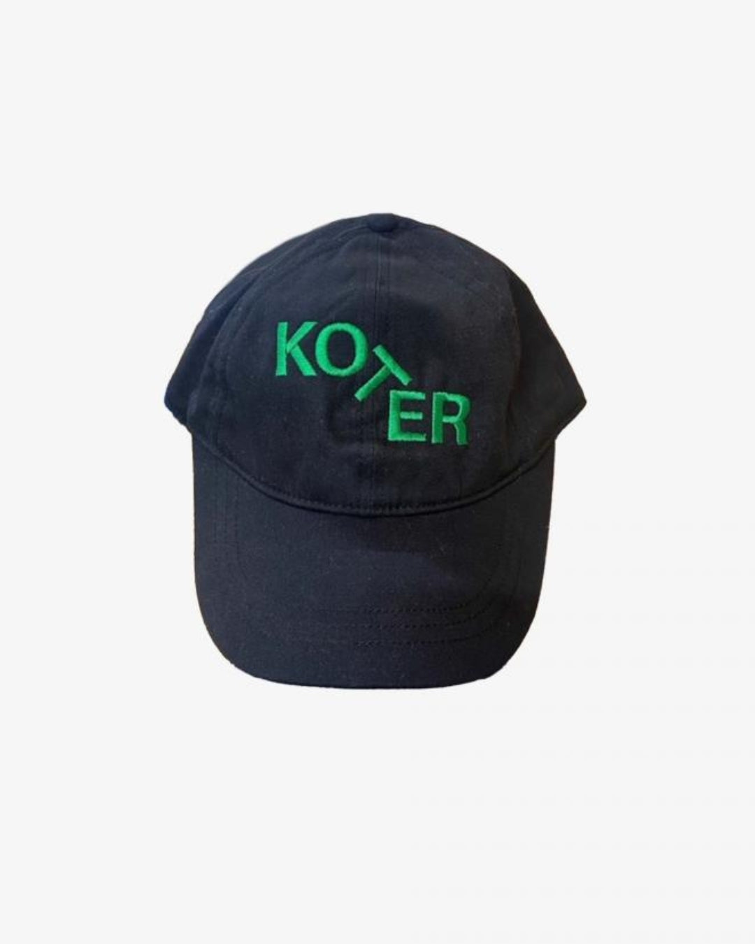 Studio Koter 品牌刺繡棒球帽 Black 單一尺寸 (適合6-11Y)