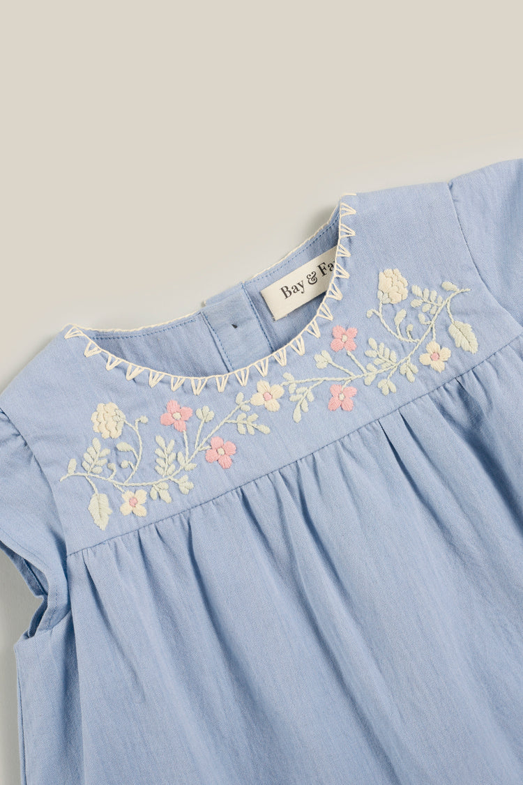 Bay & Fay 有機棉刺繡洋裝 - Firle Dress 4Y (最後一件)