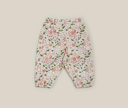 Bay&Fay 有機棉薄長褲 - Andie Trousers - Pink - 12M (最後一件)