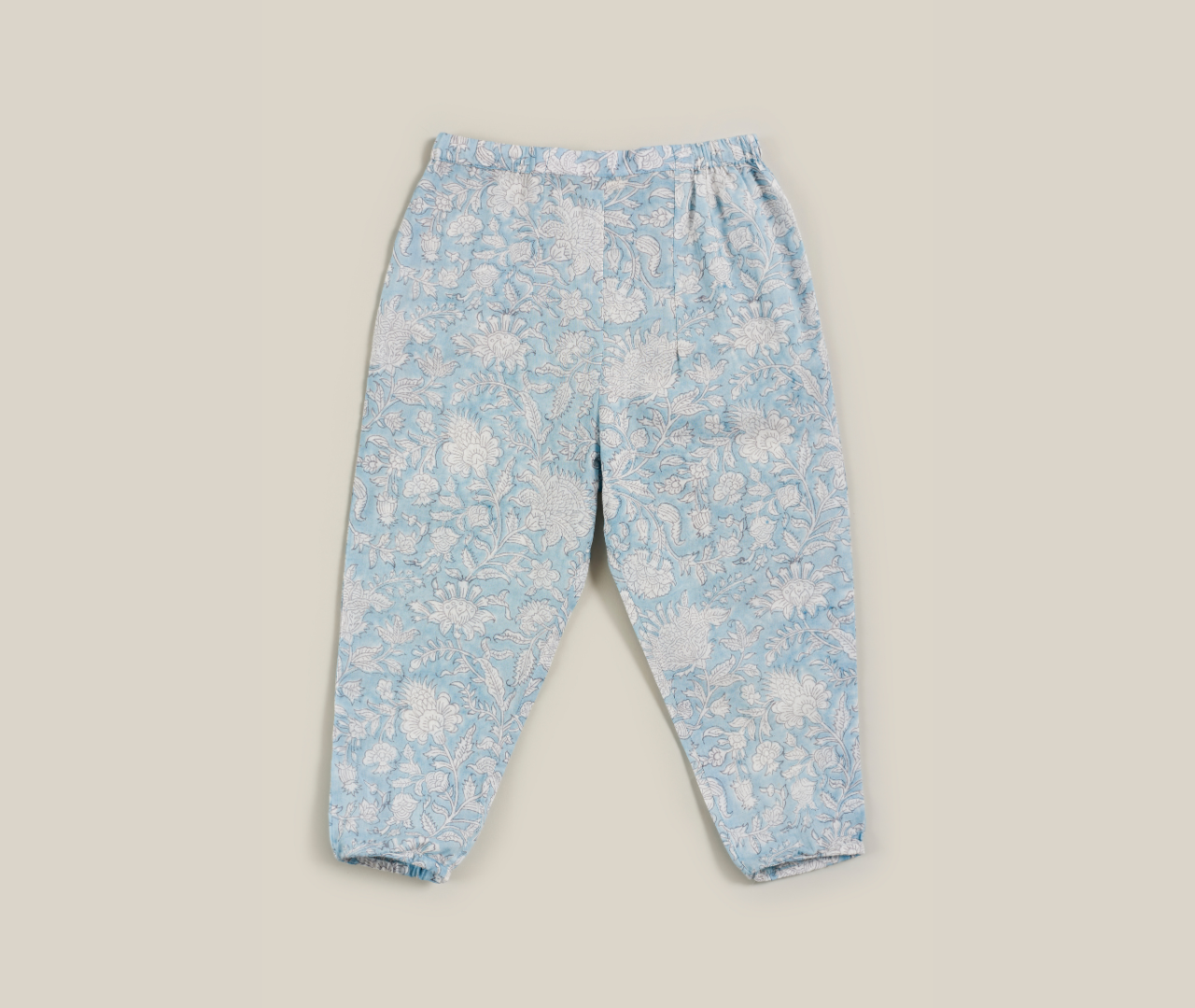 Bay&Fay 有機棉薄長褲 - Andie Trousers - Blue (12M~3Y)