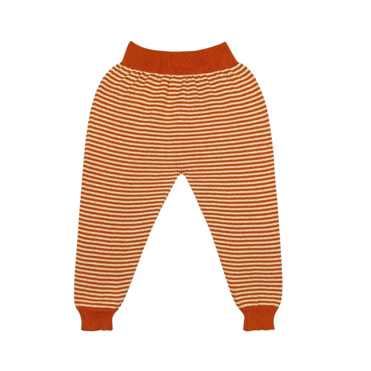 Bayiri 100%有機棉針織長褲 - Red Lazy Bug Pants ❘ 現貨尺寸: 2Y~4Y
