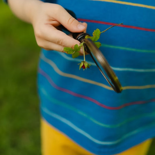 Bayiri 100%有機棉條紋針織上衣 - Blue ❘ 現貨尺寸: 12M~3Y