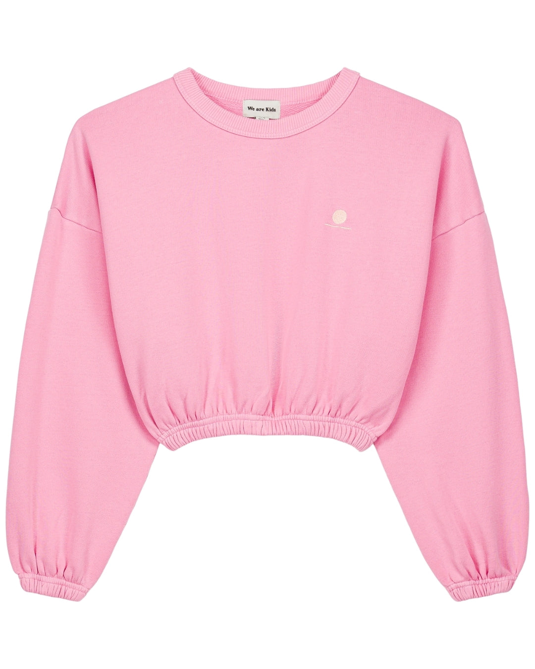We are kids - 100%有機棉SWEAT KAIA 短版上衣-泡泡糖粉 4-5Y & 6-7Y