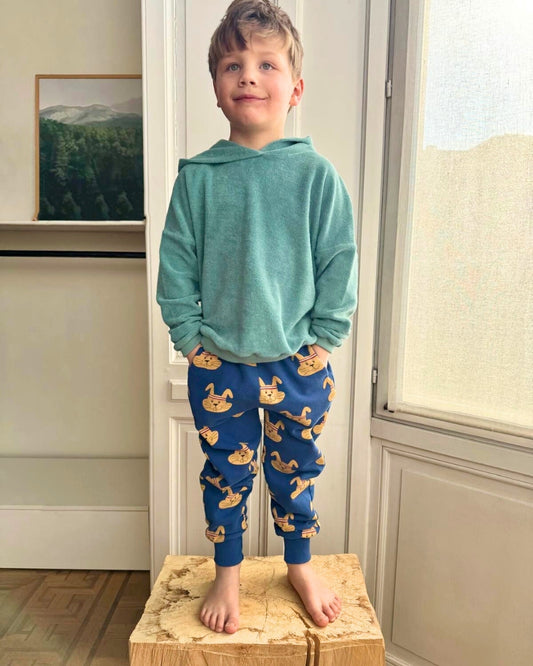 We are kids - 100%有機棉運動束口長褲- 長耳兔 ❘ 現貨尺寸: 2-3Y & 4-5Y (各最後一件)