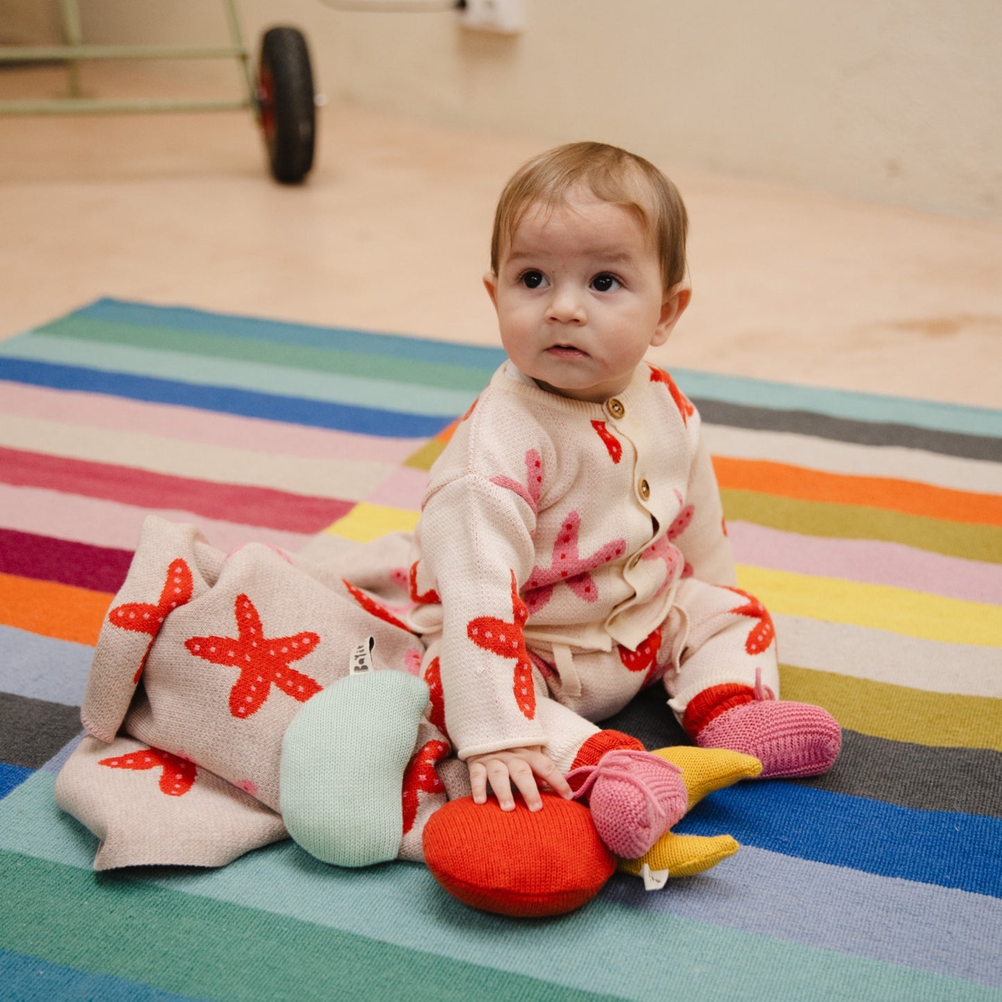 Bayiri 100%有機棉月亮擺飾組(三個一組)