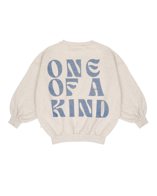 Jenest 100%有機棉One of a Kind大學T - 米白 5Y~10Y