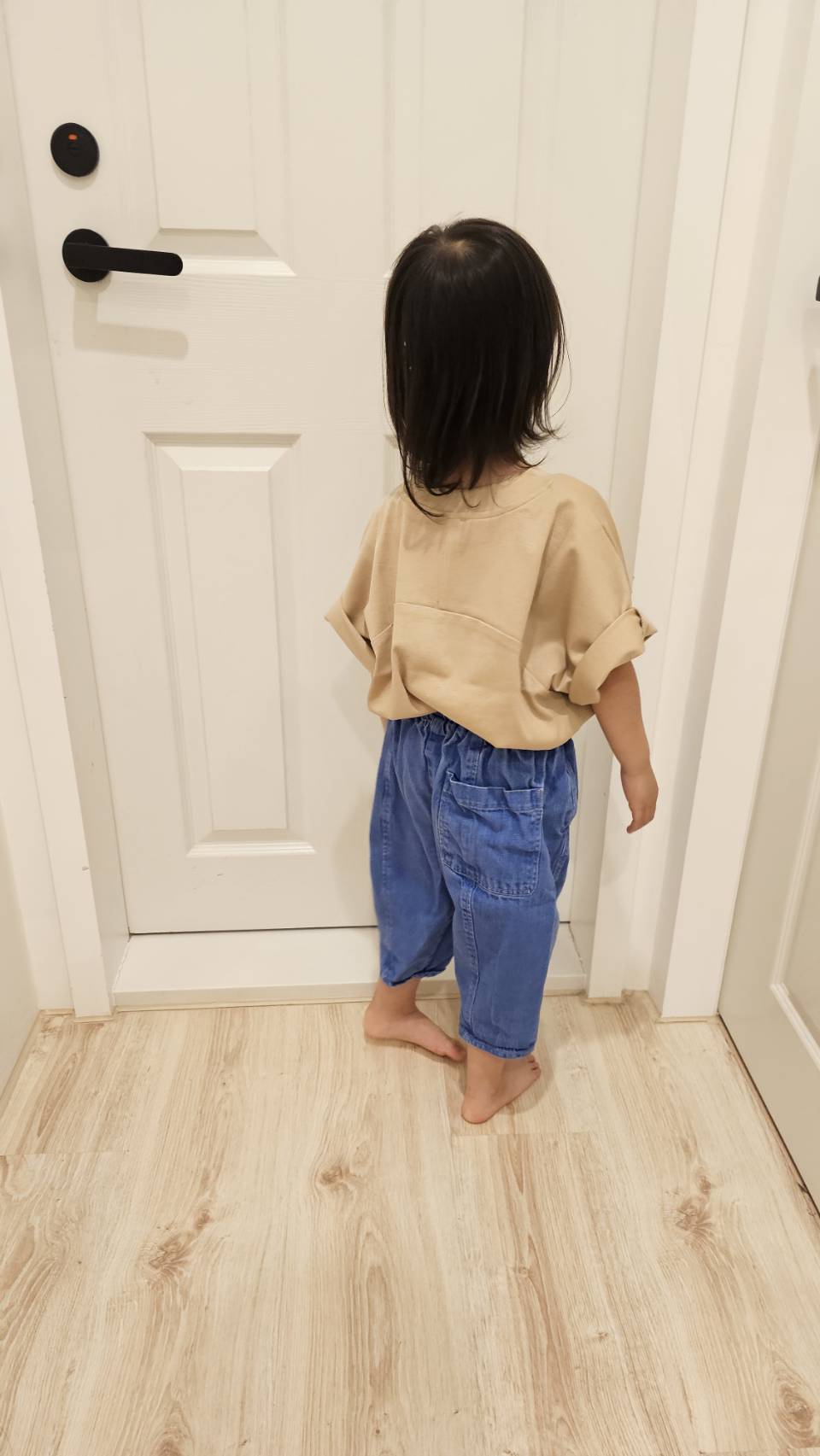Studio Koter 100%有機棉Rory OVERSIZED 口袋短袖Tshirt - BEIGE 6-7Y (最後一件)
