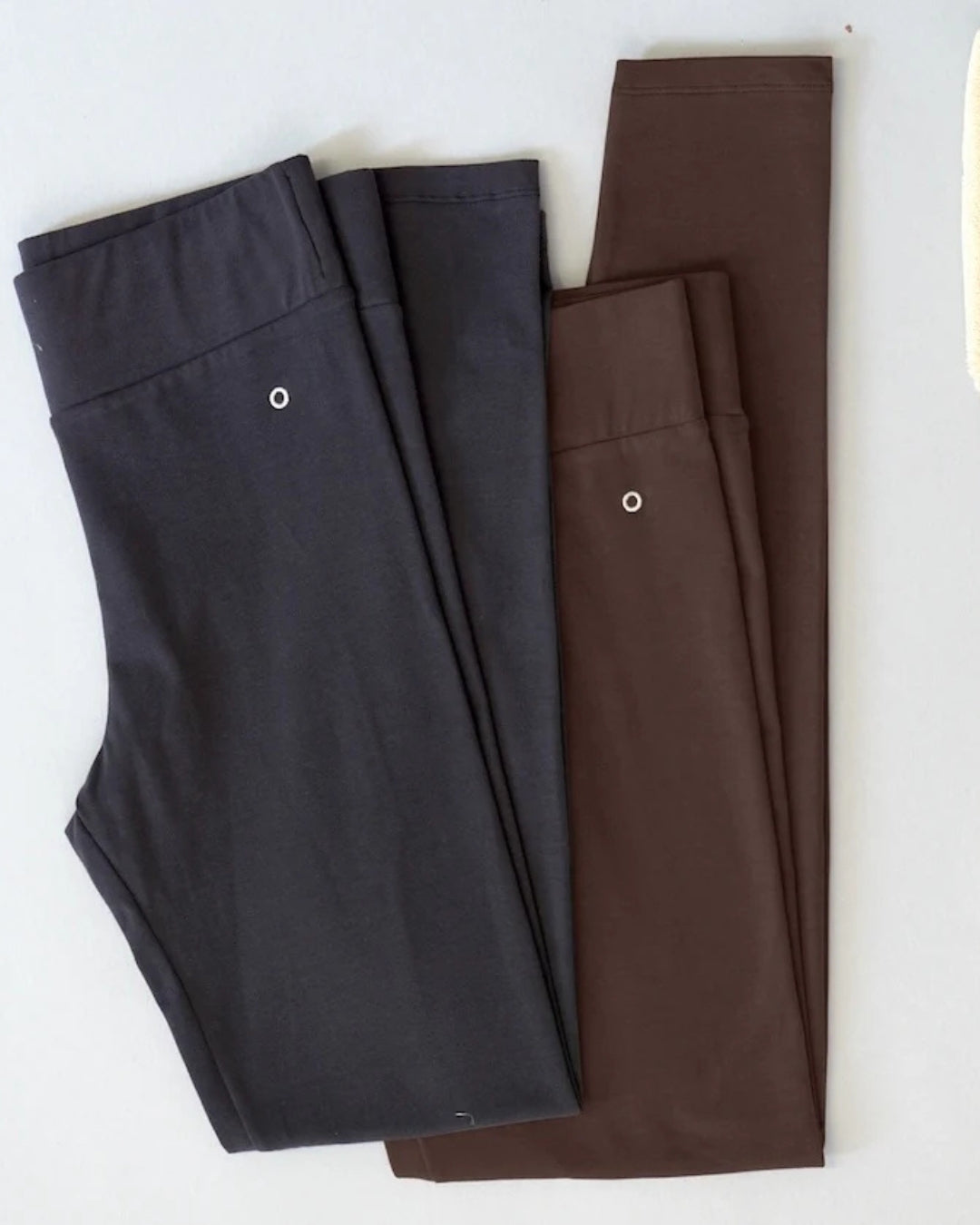 Orbasics 大人版 有機棉 All Day Leggings 巧克力色 - S/M/L
