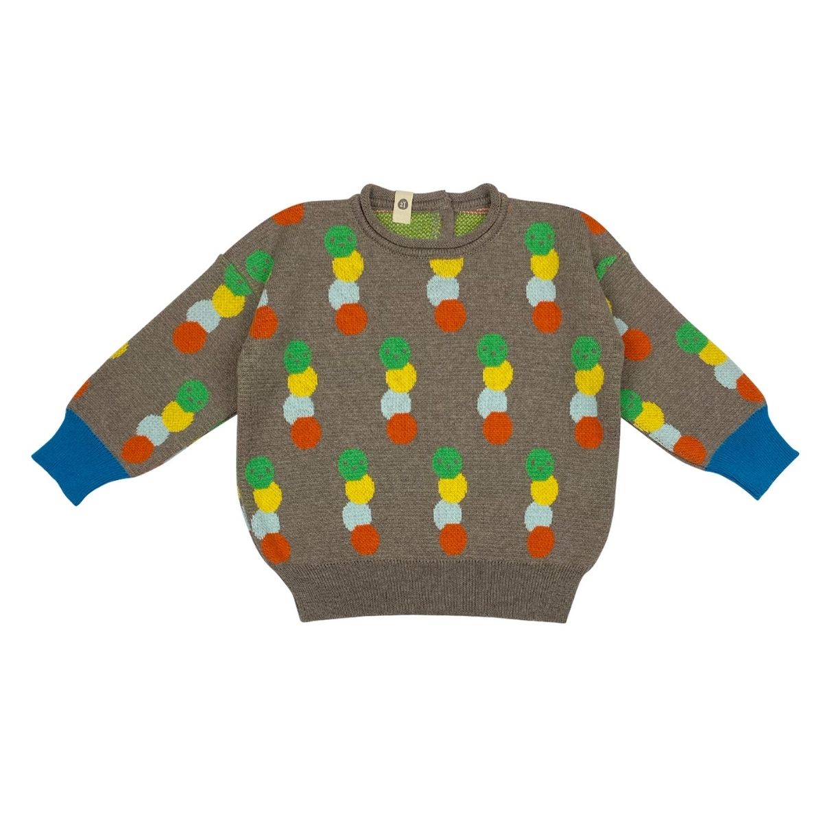 Bayiri 100%有機棉針織上衣 - Uggy Sweater ❘ 現貨尺寸: 2Y~4Y