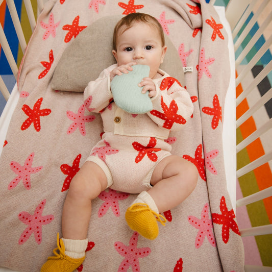 Bayiri 100%有機棉小海星包屁褲/屁屁褲/燈籠褲 1-3Y (單一尺寸)