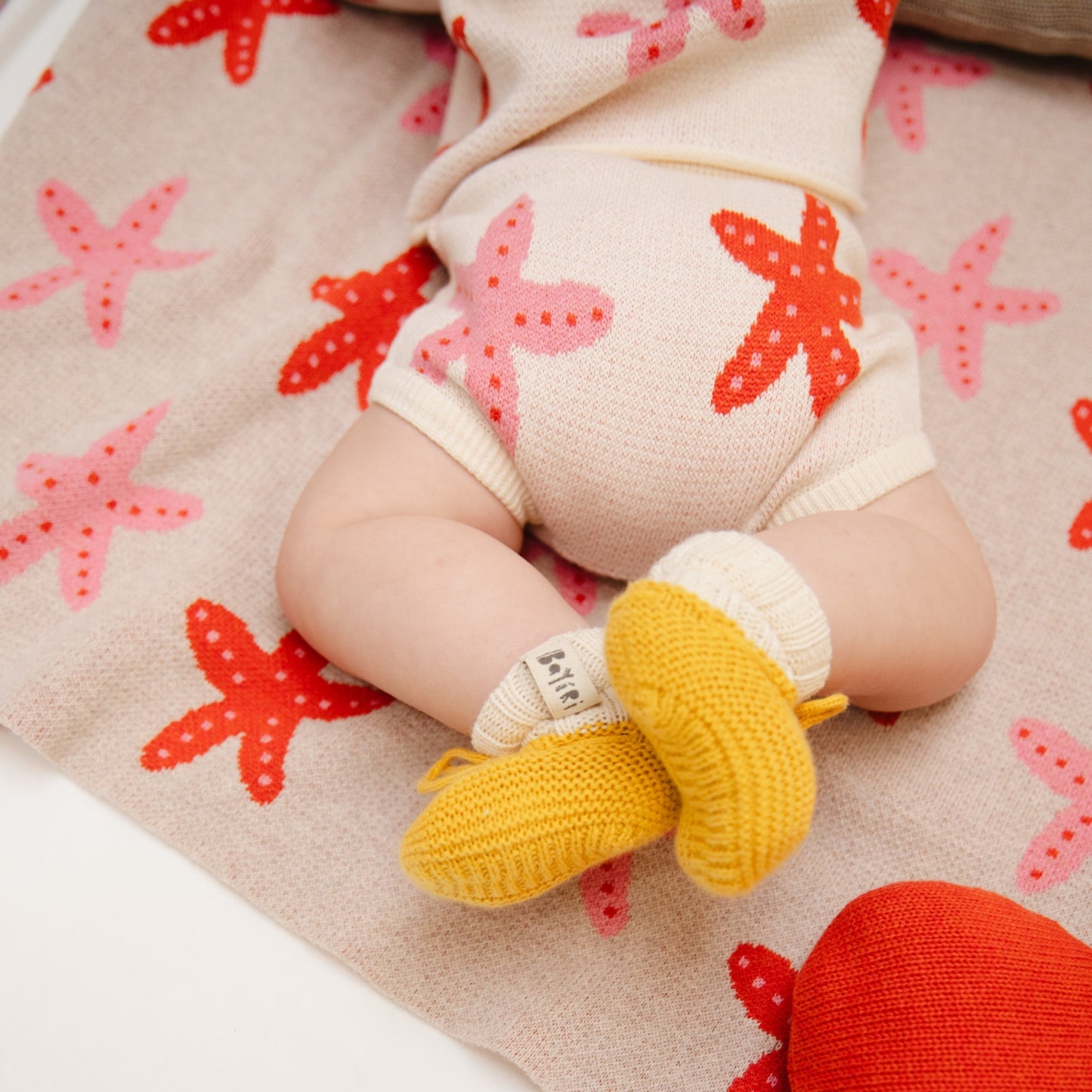 Bayiri 100%有機棉小海星包屁褲/屁屁褲/燈籠褲 1-3Y (單一尺寸)