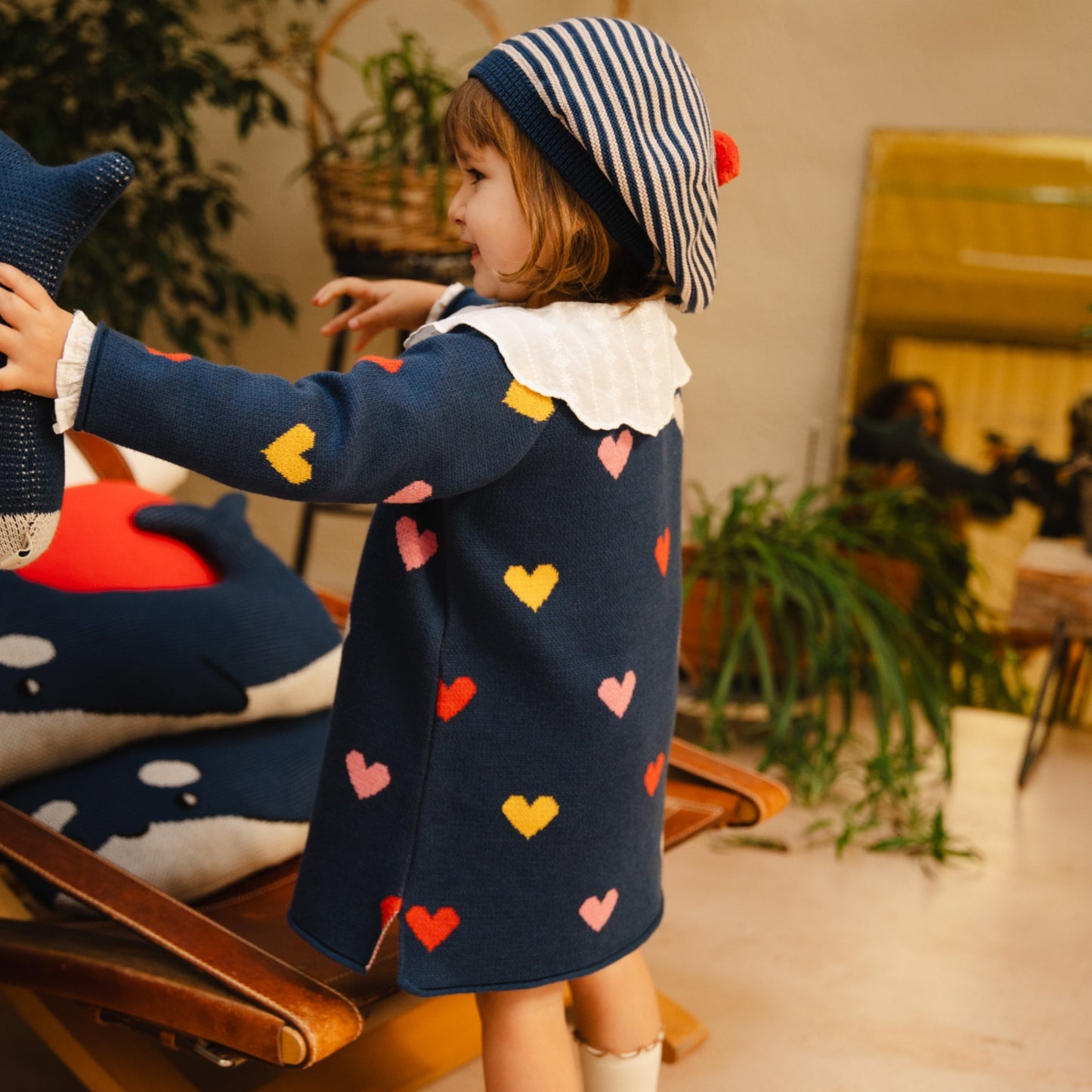 Bayiri 100%有機棉長袖洋裝 2Y~6Y