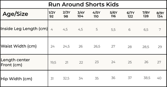 Orbasics 有機棉 Run-Around 短褲 - sky blue 4-5Y (最後一件)