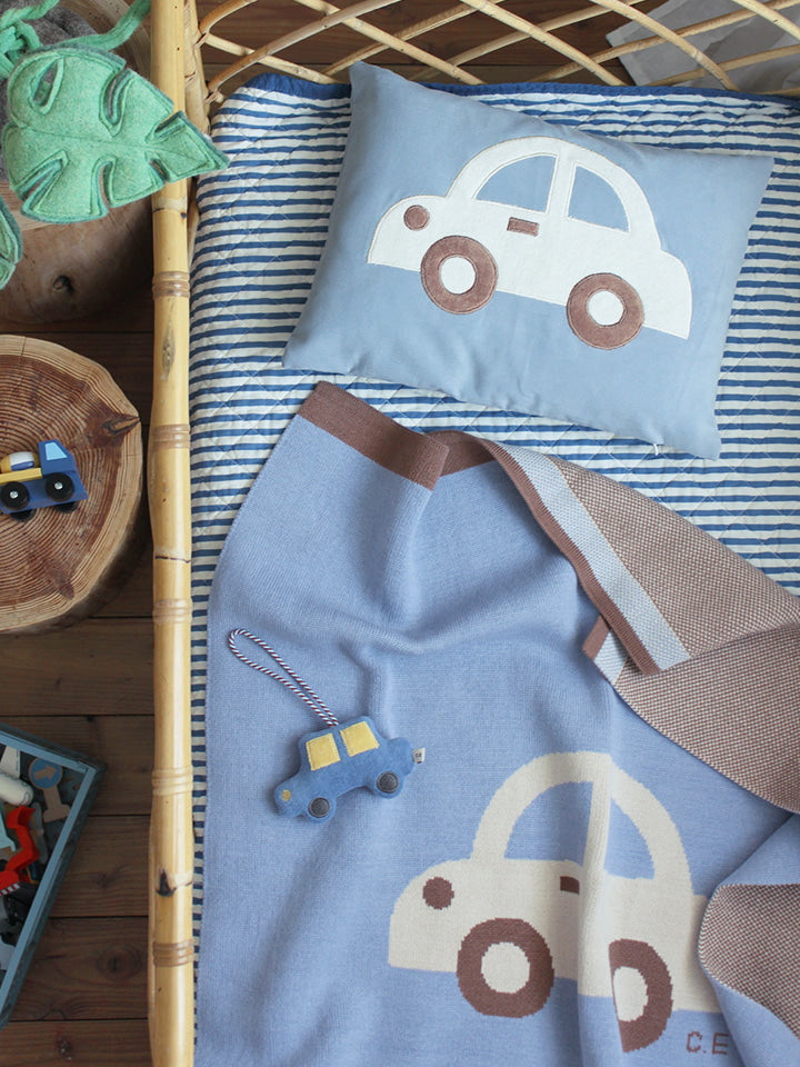 (預購商品) Creme enfant 復古童話刺繡靠墊 / 抱枕 -Lico