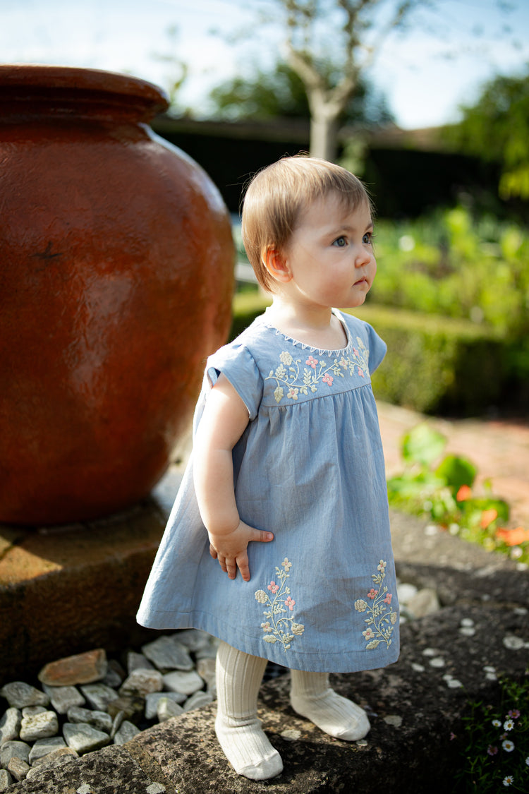 Bay & Fay 有機棉刺繡洋裝 - Firle Dress 4Y (最後一件)