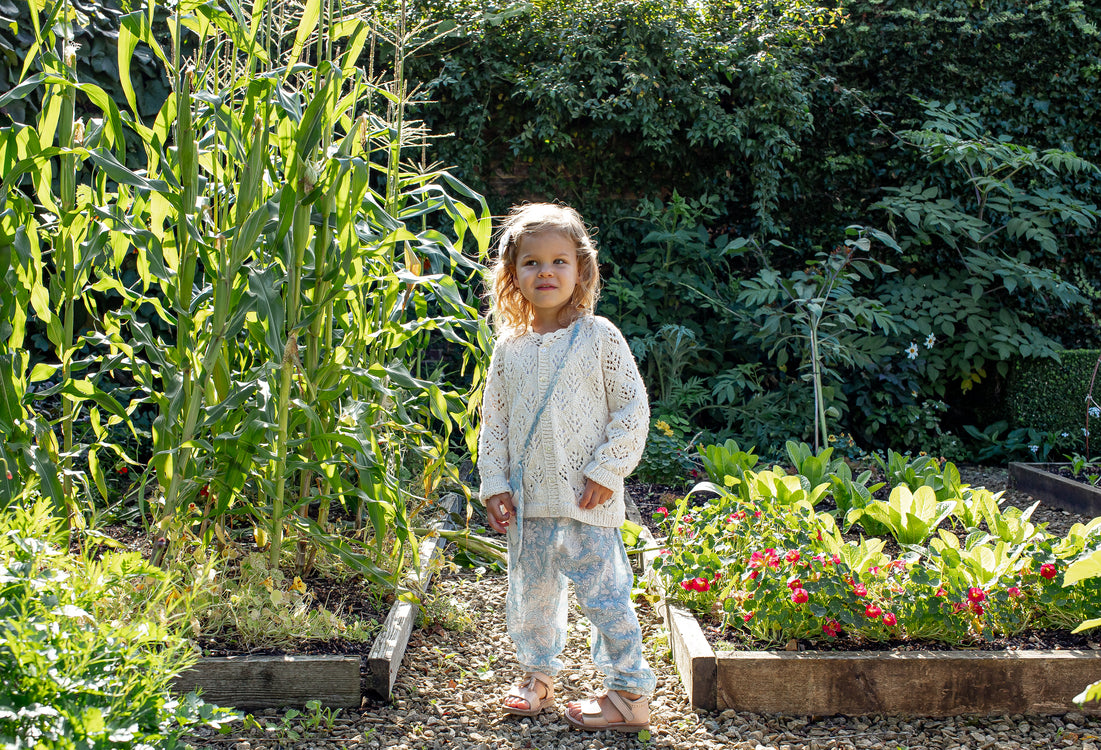 Bay&Fay 有機棉薄長褲 - Andie Trousers - Blue (12M~3Y)