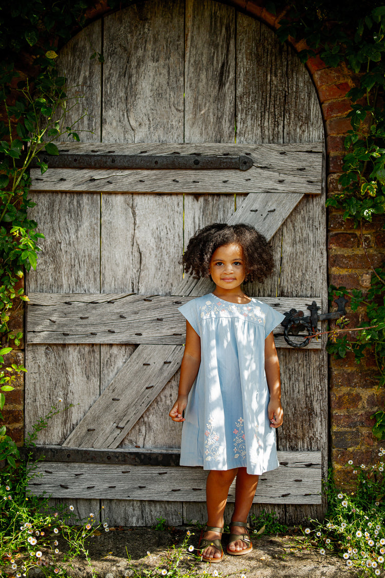 Bay & Fay 有機棉刺繡洋裝 - Firle Dress 4Y (最後一件)