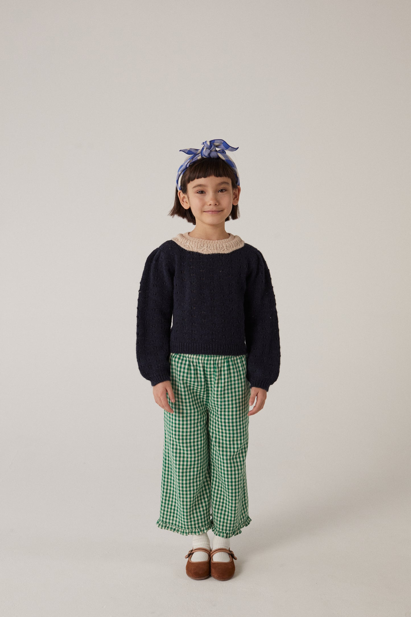 Hello Simone 針織燈籠袖毛衣 (3Y~6Y)