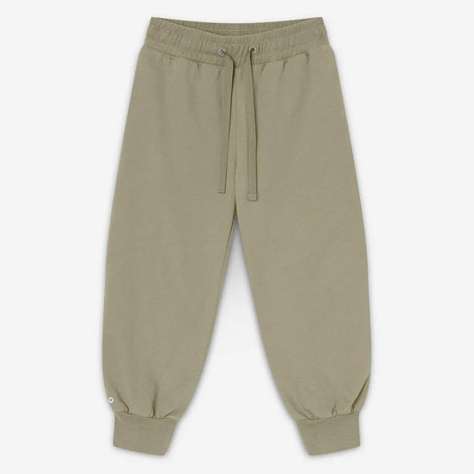 Orbasics 100%有機棉Cuddle jogger 寬版束口長褲- 鼠尾草綠 - 2-12Y