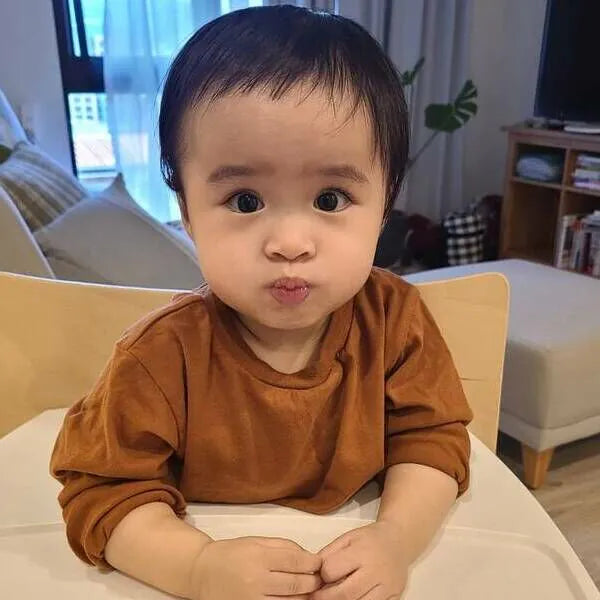 Orbasics 100%有機棉Mighty長袖上衣 焦糖餅乾 3-4Y (最後一件)