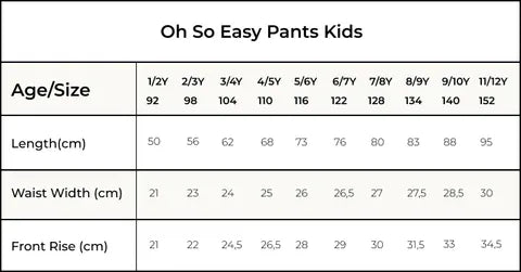 Orbasics 有機棉 Oh-So-Easy 長褲 焦糖餅乾色 3-4Y (最後一件)