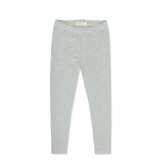 Phil&Phae 有機棉細條紋內搭褲- freshblue 3Y &4Y (各最後一件)