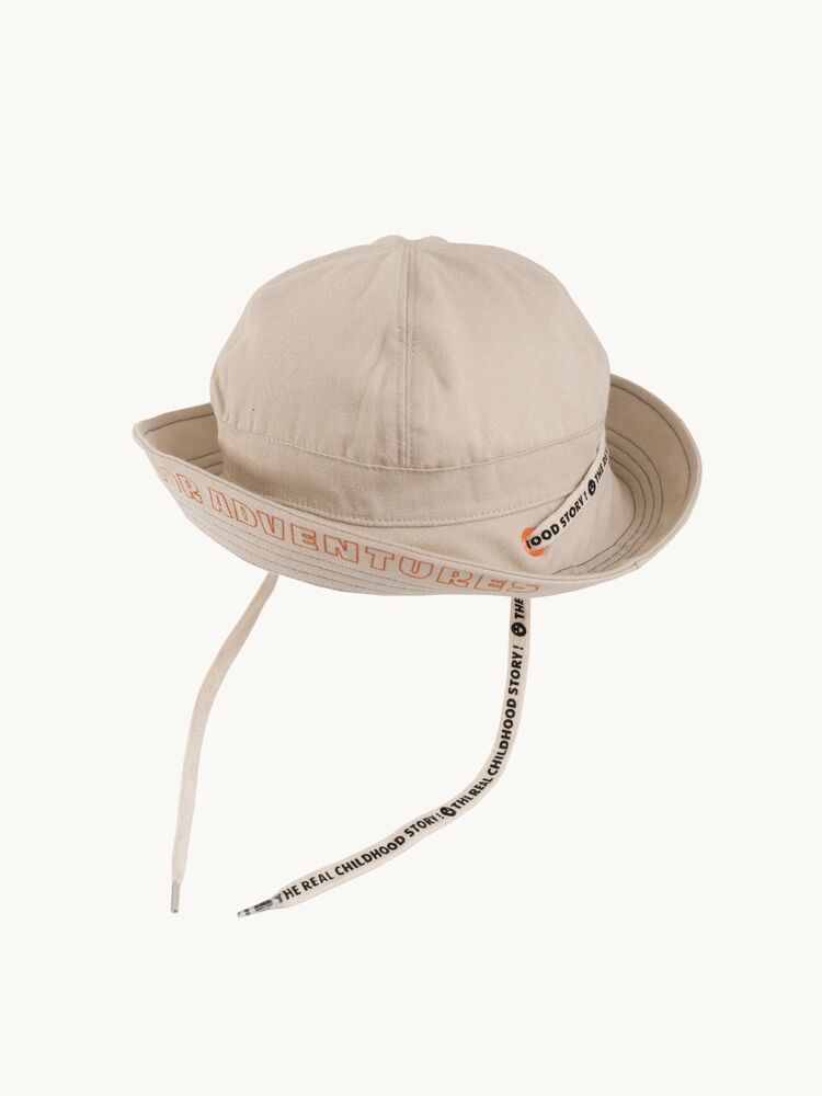 Happymess 純棉遮陽帽 safari hat - carrot juice 3-6Y (最後一件)