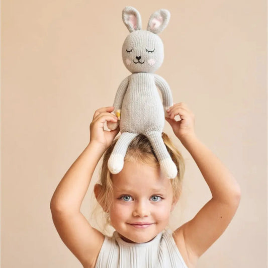 Minicoton 100%有機棉手工玩偶 - Mila小兔兔