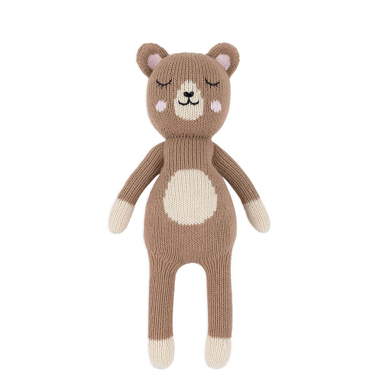 Minicoton 100%有機棉手工玩偶 - Marty小熊