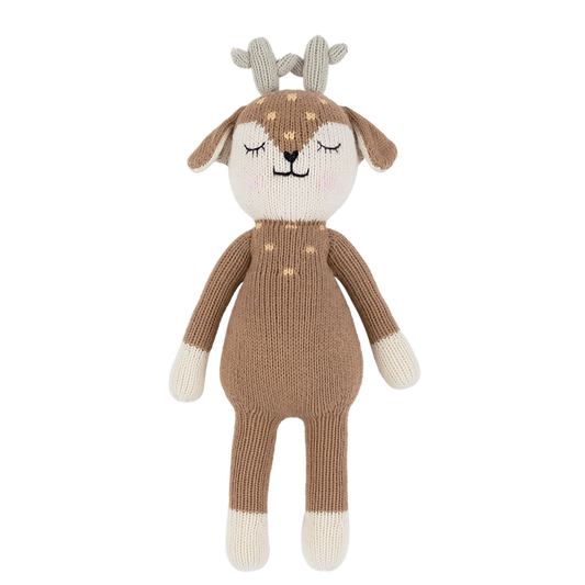 Minicoton 100%有機棉手工玩偶 -Olivia小鹿