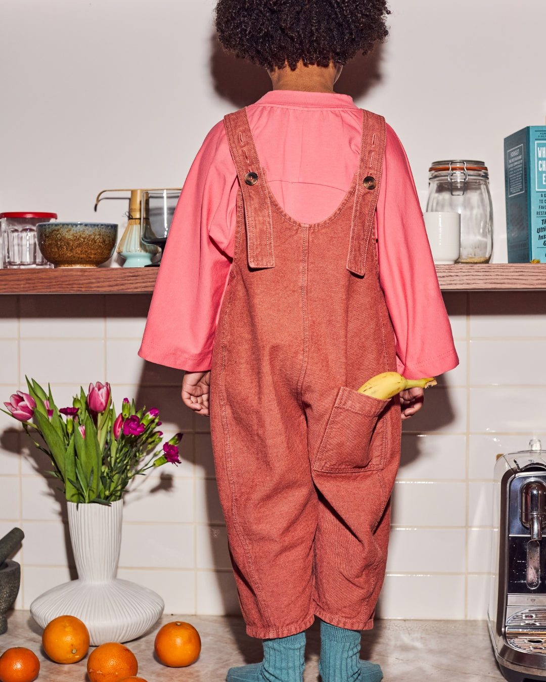 Studio Koter 100%有機棉 RORY Oversized 長袖上衣 ❘ 現貨尺寸: 2Y~7Y