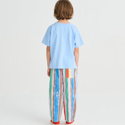 True Artist 100%有機棉 Skyride Blue 短袖 T-shirt ❘ 現貨尺寸: 4Y~11Y