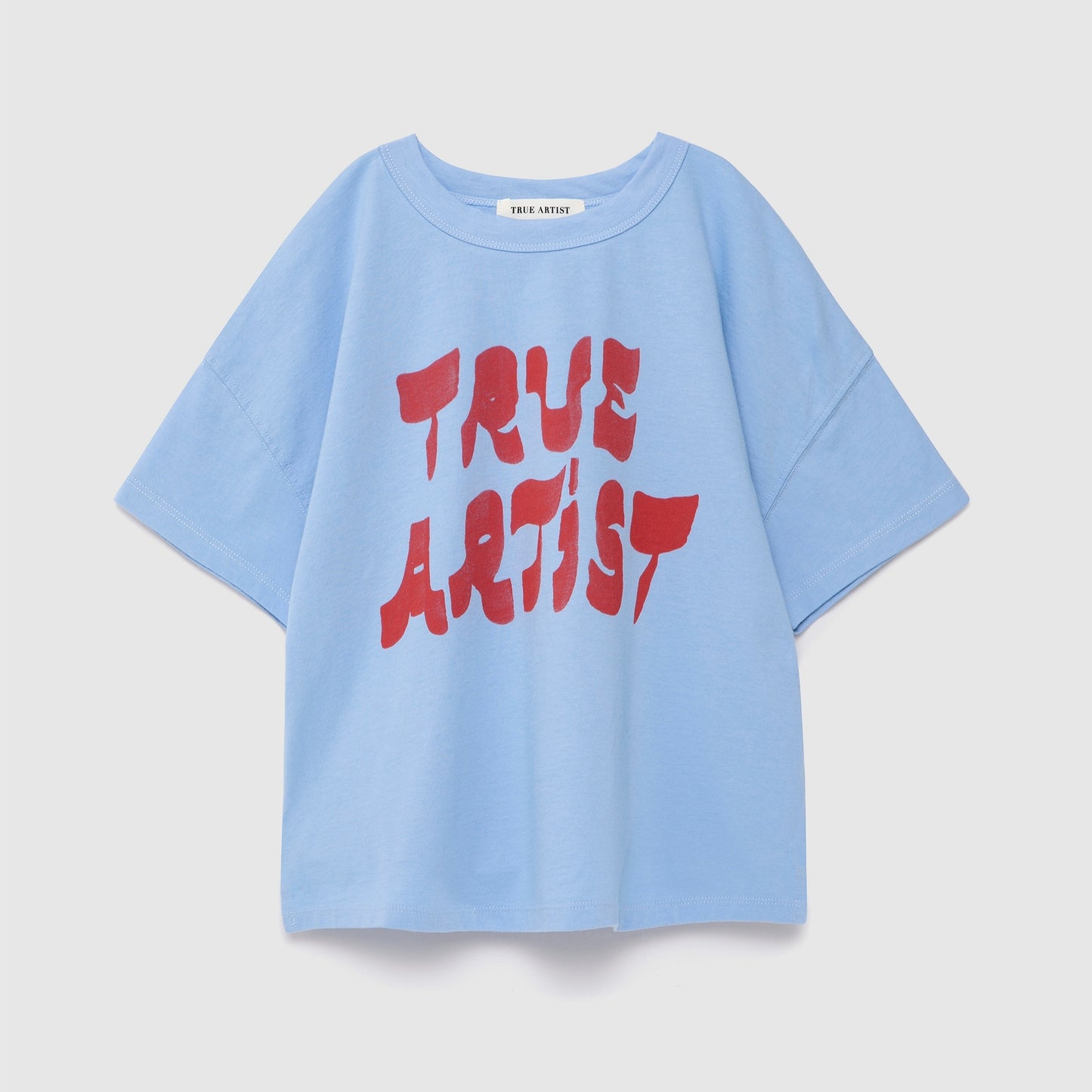 True Artist 100%有機棉 Skyride Blue 短袖 T-shirt ❘ 現貨尺寸: 4Y~11Y