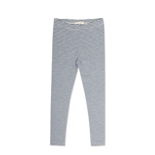 Phil&Phae 有機棉細條紋內搭褲-  denim blue ❘ 現貨尺寸:  2Y~8Y