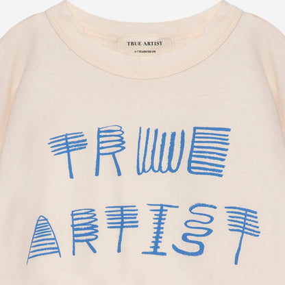 True Artist 100%有機棉 nº01 短袖上衣 ❘ 現貨尺寸: 4-5Y & 6-7Y