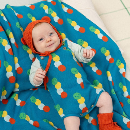 Bayiri 100%有機棉針織蓋毯 - Uggy Blanket ❘ 尺寸: 90 x 90 cm