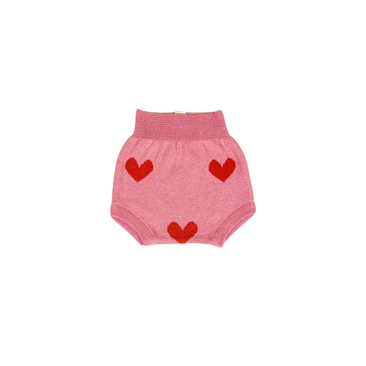 Bayiri 100%有機棉小愛心包屁褲/屁屁褲/燈籠褲 1-3Y (單一尺寸)