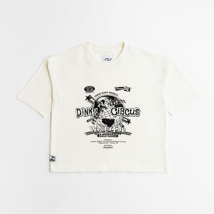 Dinky Circus 萬國博覽會巡迴印花寬鬆短袖t-shirt  ❘ 現貨尺寸: 2Y~9Y