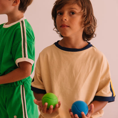 We are kids 100%有機棉短袖T-shirt SAND  ❘ 現貨尺寸: 2Y~9Y