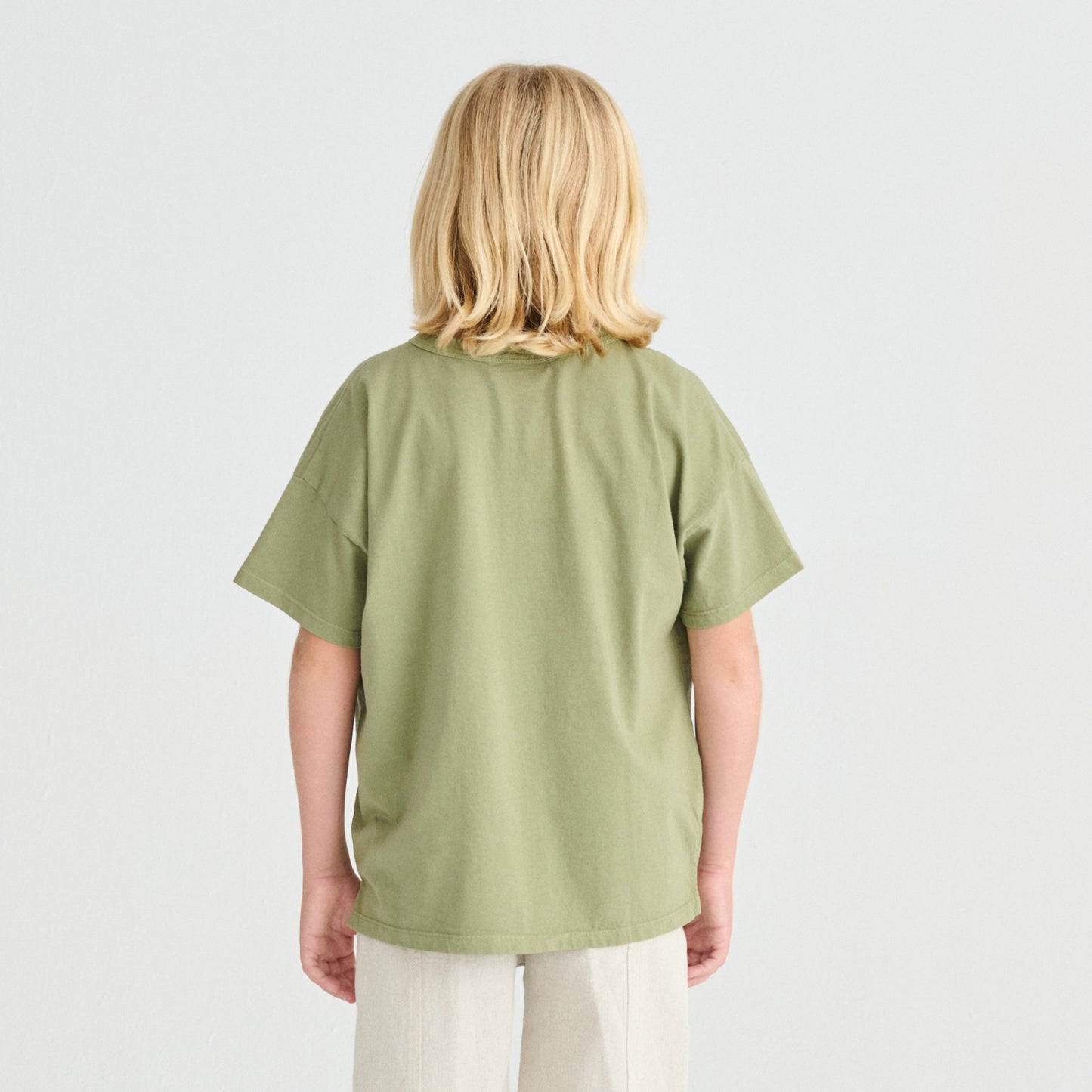 True Artist 100%有機棉  Sage 短袖 T-shirt  ❘ 現貨尺寸: 4Y~9Y