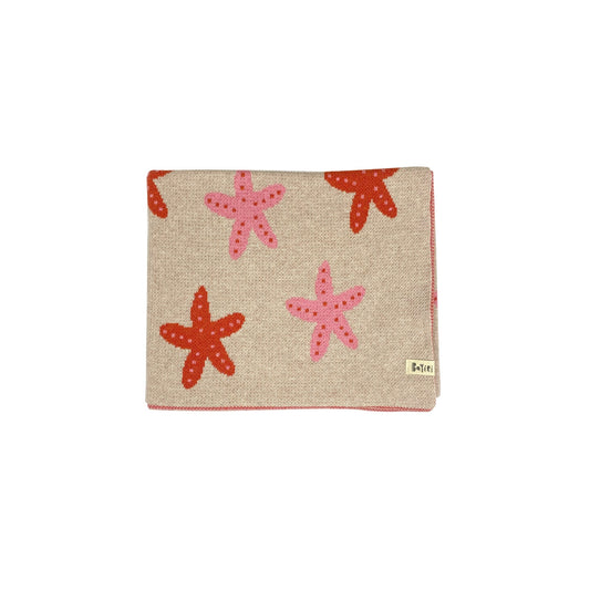 Bayiri 100%有機棉經典蓋毯 STARFISH DANCE