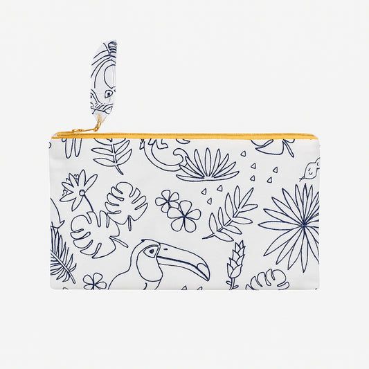 Mazzanne 法國製可水洗&可著色拉鍊收納袋 / 鉛筆盒