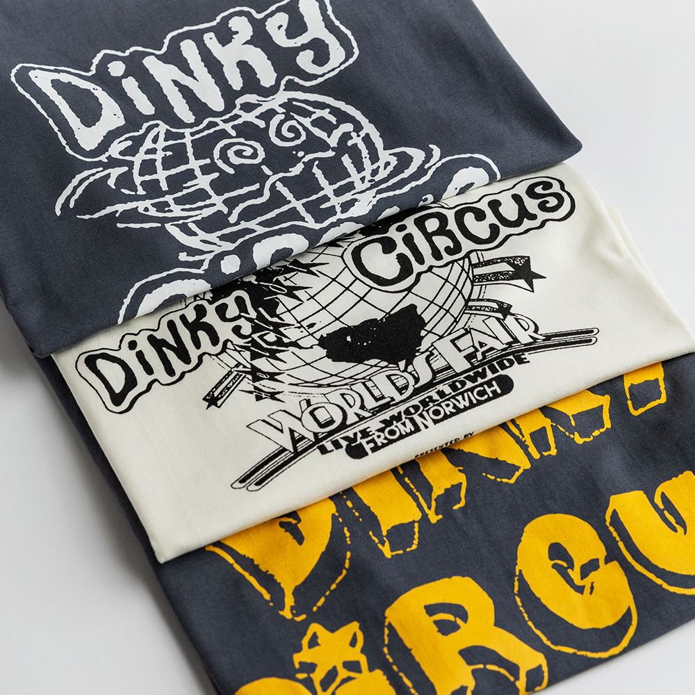 Dinky Circus 萬國博覽會巡迴印花寬鬆短袖t-shirt  ❘ 現貨尺寸: 2Y~9Y