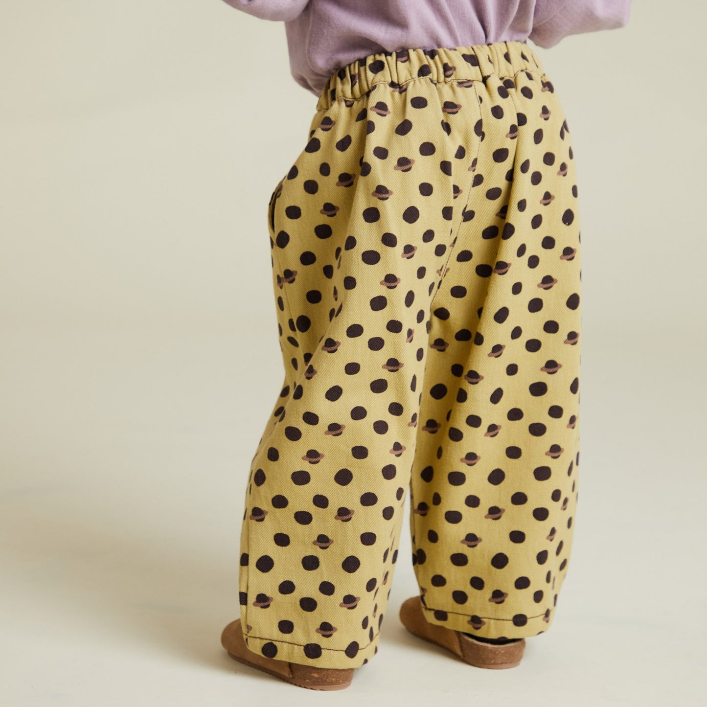 Claude & Co. 100%有機棉長褲 -蜂蜜土星  1~4Y