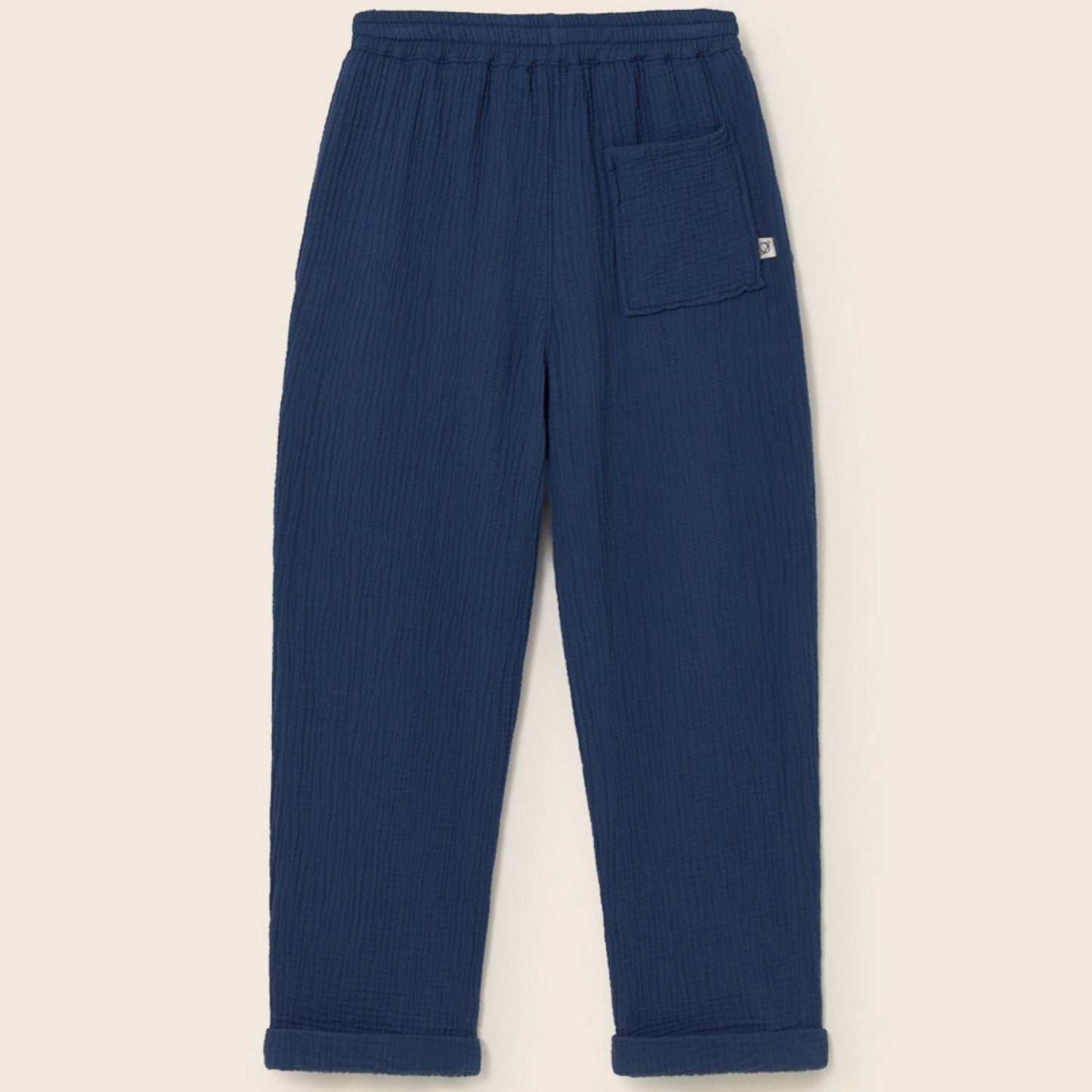 Cozmo 100%純棉棉紗長褲 - kids / Navy ❘ 現貨尺寸: 3Y~6Y