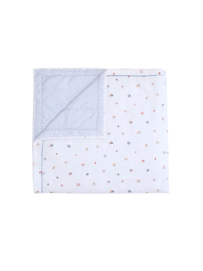 (預購) Creme enfant 莫代爾水洗鋪棉 -  春日花園 (兩個尺寸: 兒童被(J) & 單人被(S))